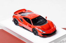 Load image into Gallery viewer, 1:64 Red 488 Pista Hard Top Sports Model Diecast Resin Car New Collection