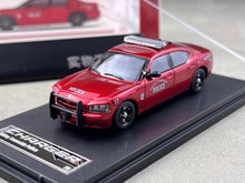 Load image into Gallery viewer, Rollin 1:64 2008 Red Ridely Township Police Charger Model Diecast Metal Car