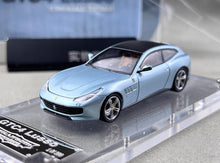 Load image into Gallery viewer, PK 1:64 Ice Blue GTC4 Lusso Coupe Racing Sports Model Diecast Metal Car New Collection