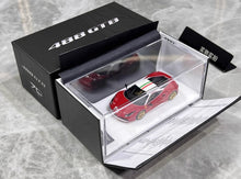Load image into Gallery viewer, 1:64 CL Red 488 GTB White Hard Top 70th Sports Model Diecast Resin Car New Collection
