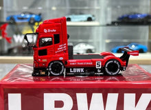 Load image into Gallery viewer, GCD 1:64 Red UD Quon LBWK Truck Tractor #5 Sports Model Diecast Metal Car New Collection