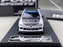 Load image into Gallery viewer, MT 1:64 White JDM Civic Type R FD2 Spoon Sports Model Diecast Metal Car BN