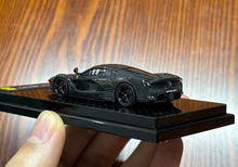 Load image into Gallery viewer, DMH 1:64 Black Full Carbon Laferrari Aperta Sports Model Diecast Resin Car New Collection