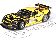Load image into Gallery viewer, Bburago 1:24 Yellow C6R Muscle Racing Sports Model Toy Diecast Metal Car BN
