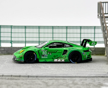 Load image into Gallery viewer, MINIGT 1:64 Green 911 GT3 R #80 2023 IMSA Sports Model Diecast Metal Car New Collection