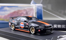 Load image into Gallery viewer, Fuji 1:64 Black Gulf Skyline GTR R34 Z-Tune Sports Model Diecast Metal Car New Collection