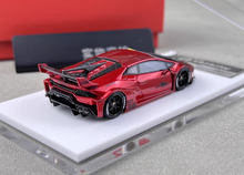 Load image into Gallery viewer, 1:64 Flame Red Huracan GT LP610 LBWK Racing Sports Model Diecast Resin Car New Collection