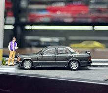 Load image into Gallery viewer, Tarmac 1:64 Black 190e Sedan Sports Model Diecast Metal Car New Collection