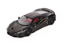 Load image into Gallery viewer, XF 1:64 Black F8 Tributo Super Racing Sports Diecast Model Metal Car New Collection