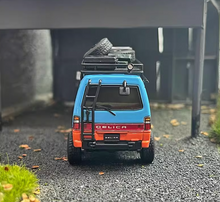 Load image into Gallery viewer, Autobots 1:64 Blue Gulf Delica Camper Off Road Van Model Diecast Metal Car New