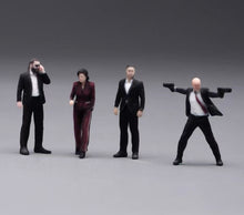 Load image into Gallery viewer, 1:64 Painted Figure Model Miniature Resin Diorama Toy Sand Bodyguard Security BN
