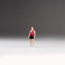 Load image into Gallery viewer, 1:64 Painted Unpainted Figure Model Miniature Resin Diorama Sand Girl In Jersey New
