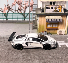 Load image into Gallery viewer, TPC 1:64 White LP700-4 Aventador LB Racing Sports Model Diecast Metal Car New