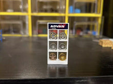 Load image into Gallery viewer, 1:64 Painted Figure Model Miniature Resin Sand Wheel Hub Frame Set Toy Cabinet Collection