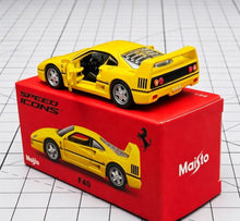 Load image into Gallery viewer, Maisto 1:64 Yellow F40 Speed Sports Open Model Diecast Metal Car New Collection