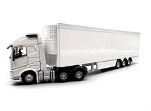 Load image into Gallery viewer, 1:76 White FH4 Refrigerated Container Truck Model Diecast Metal Car New Collection