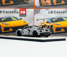 Load image into Gallery viewer, Fine 1:64 Gray C8 LB Widebody Sports Model Diecast Metal Car New Collection
