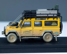 Load image into Gallery viewer, Master 1:64 Yellow Camel Defender 110 SUV ORV Sport Model Diecast Metal Car