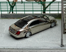 Load image into Gallery viewer, 1:64 AD Electroplate S-Class S600L W221 VIP Sedan Model Diecast Metal Car New Collection
