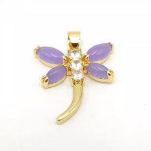 Load image into Gallery viewer, Nature Jade Draganfly Pendant Necklace Gift For Woman Jewelry charm Blessing D