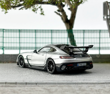 Load image into Gallery viewer, Tarmac 1:64 Silver Benz AMG GT Sports Model Diecast Metal Car New Collection