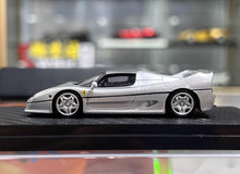 Load image into Gallery viewer, NA 1:64 Silver F50 Racing Sports Model Diecast Resin Car New Collection