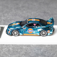 Load image into Gallery viewer, DK 1:64 Plating Blue Gulf GTR R35 RR Sports Model Diecast Metal Car New Collection