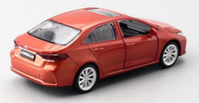 Load image into Gallery viewer, CCA 1:43 Orange TOYOTA Corolla Sedan Hybrid Sports Model Toy Diecast Metal Car BN