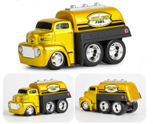 Load image into Gallery viewer, Maisto 1:64 1950 Gold Ford COE Fuel Truck Model Diecast Metal Car New Collection