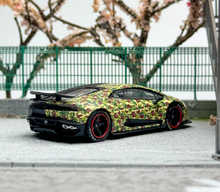 Load image into Gallery viewer, JEC 1:64 Black Huracan LP610 LBWK Racing Sports Model Diecast Metal Car New Collection