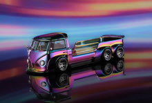 Load image into Gallery viewer, Liberty 1:64 VW T1 6x6 Flatbed Tow Truck Sports Model Diecast Metal Car New