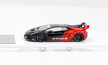 Load image into Gallery viewer, 1:64 Red Black 458 GT LBWK Racing Sports Model Diecast Resin Car New Collection