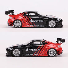 Load image into Gallery viewer, LF 1:64 JDM GT86 Pandem HKS Racing Sports Model Diecast Metal Car