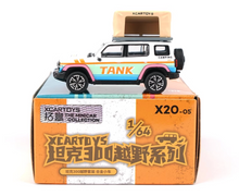 Load image into Gallery viewer, XCARTOYS 1:64 Tank 300 Roof Tent Camp Sports ORV SUV Model Diecast Metal Car