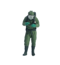 Load image into Gallery viewer, 1:64 Painted Figure Mini Model Miniature Resin Diorama Special Forces Army SWAT