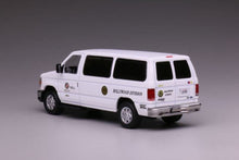 Load image into Gallery viewer, 1:64 596 White Hollywood E350 Super Duty Wagon Van Model Diecast Metal Car