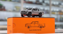 Load image into Gallery viewer, GCD 1:64 Gray 2020 Tacoma MK3 TRD Pro Pickup Truck Model Metal Diecast Car New