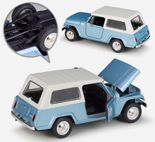 Load image into Gallery viewer, WELLY 1:24 1967 Jeepster Commando Station Wagon Model Diecast Metal Car New