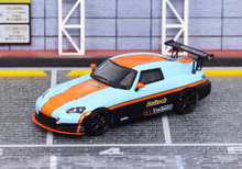 Load image into Gallery viewer, SW 1:64 JDM S2000 AP Gulf Racing Sports Model Diecast Metal Car New
