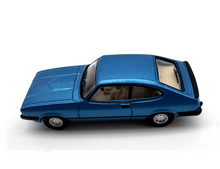 Load image into Gallery viewer, 1:76 Blue Capri MKII Hatchback Sports Model Diecast Metal Car New Collection