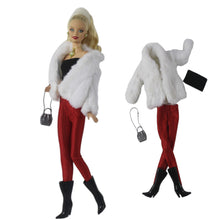 Load image into Gallery viewer, Barbie Doll Clothing 11.5" Girl Wear Fashion Outfits 1/6 Top Skirt Pants Jeans Bag