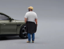 Load image into Gallery viewer, 1:64 Painted Figure Model Miniature Resin Diorama Toy Sand Standing Man Uncle