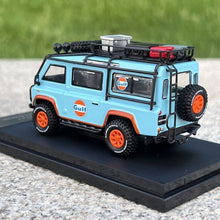 Load image into Gallery viewer, Master 1:64 Blue Gulf Defender Van Camper Sport Model Diecast Metal Car