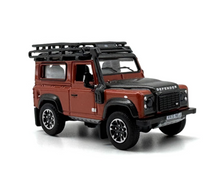 Load image into Gallery viewer, 1:76 Orange Defender 90 SUV Off Road Classic Model Diecast Metal Car BN