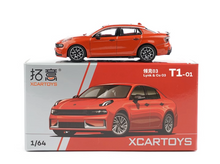 Load image into Gallery viewer, XCARTOYS 1:64 Red Lynk & Co 03 Sedan Sports Model Diecast Metal Car