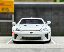 Load image into Gallery viewer, FH 1:64 White LFA Coupe Racing Sports Model Diecast Metal Car New Collection