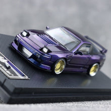 Load image into Gallery viewer, MT 1:64 Purple Silvia S13 180SX Spirit Sports Model Diecast Metal Car New Collection
