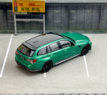 Load image into Gallery viewer, MINIGT 1:64 Green M3 Competition Touring Sports Model Diecast Metal Car New Collection