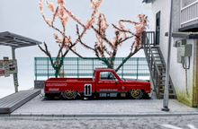 Load image into Gallery viewer, MINIGT Kaido 1:64 Red Silverado Pickup Truck Sport Model Diecast Metal Car New