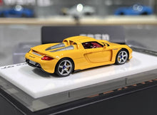 Load image into Gallery viewer, Deepmaker 1:64 Yellow Carrera GT Sport Model Diecast Resin Car New Collection